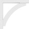 Ekena Millwork Standard Thorton Architectural Grade PVC Bracket with Block Ends, 3"W x 36"D x 36"H BKTP03X36X36THR05 - alternate 2